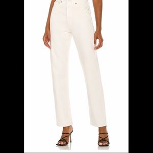 Agolde 90s Pinch Waist Ren Wide Flare High Rise Jeans